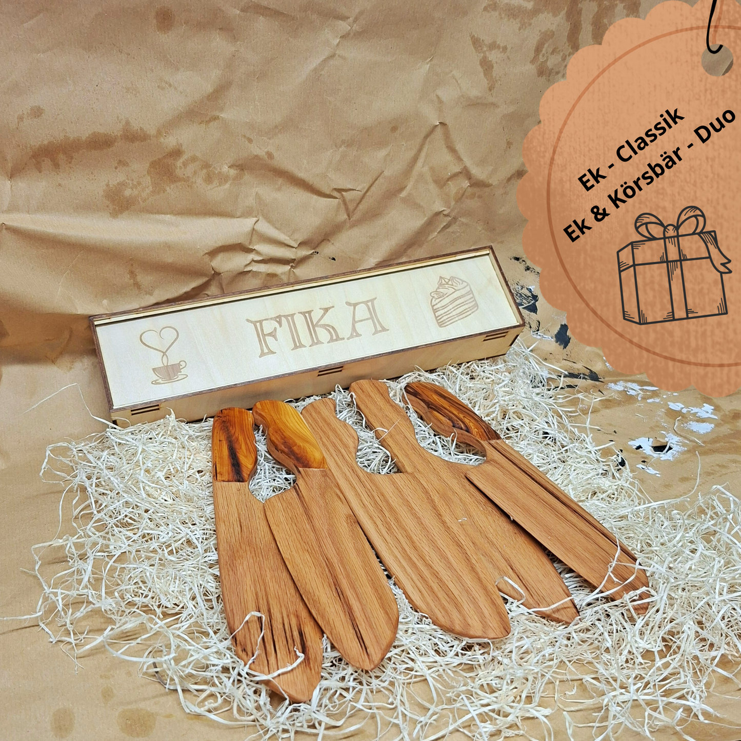Tårtkniv med presentbox