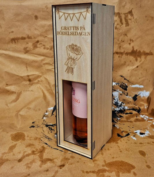 Presentbox - Enkel (Grattis)